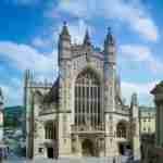 The West front of Bath Abbey