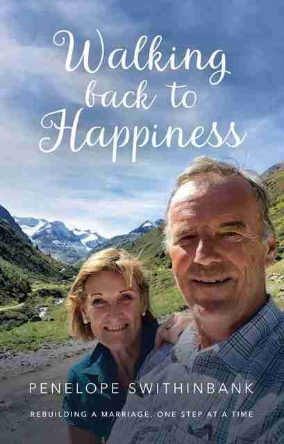 Cover of Penelope Swithinbank's new book 'Walking Back to Happoness'