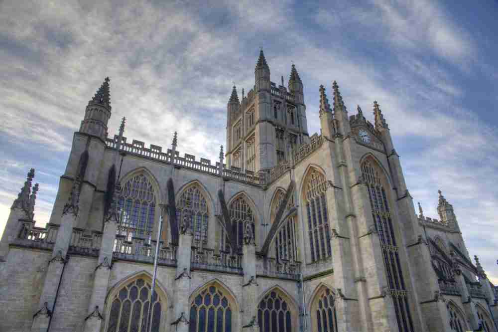 Bath Abbey from the south