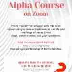 Alpha course by Zoom
