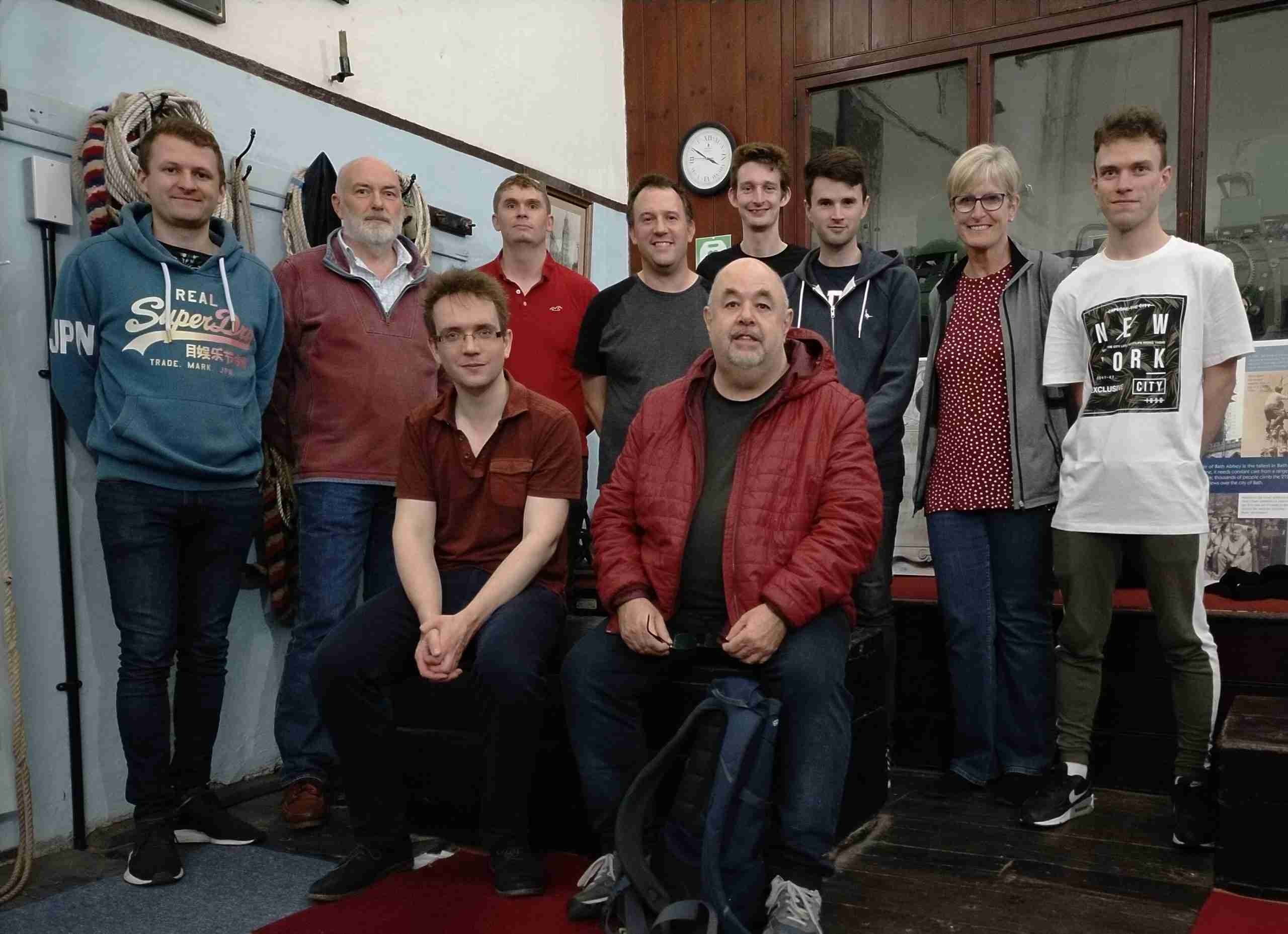 Bell ringers - Band who rang full peal 17 Oct 2021