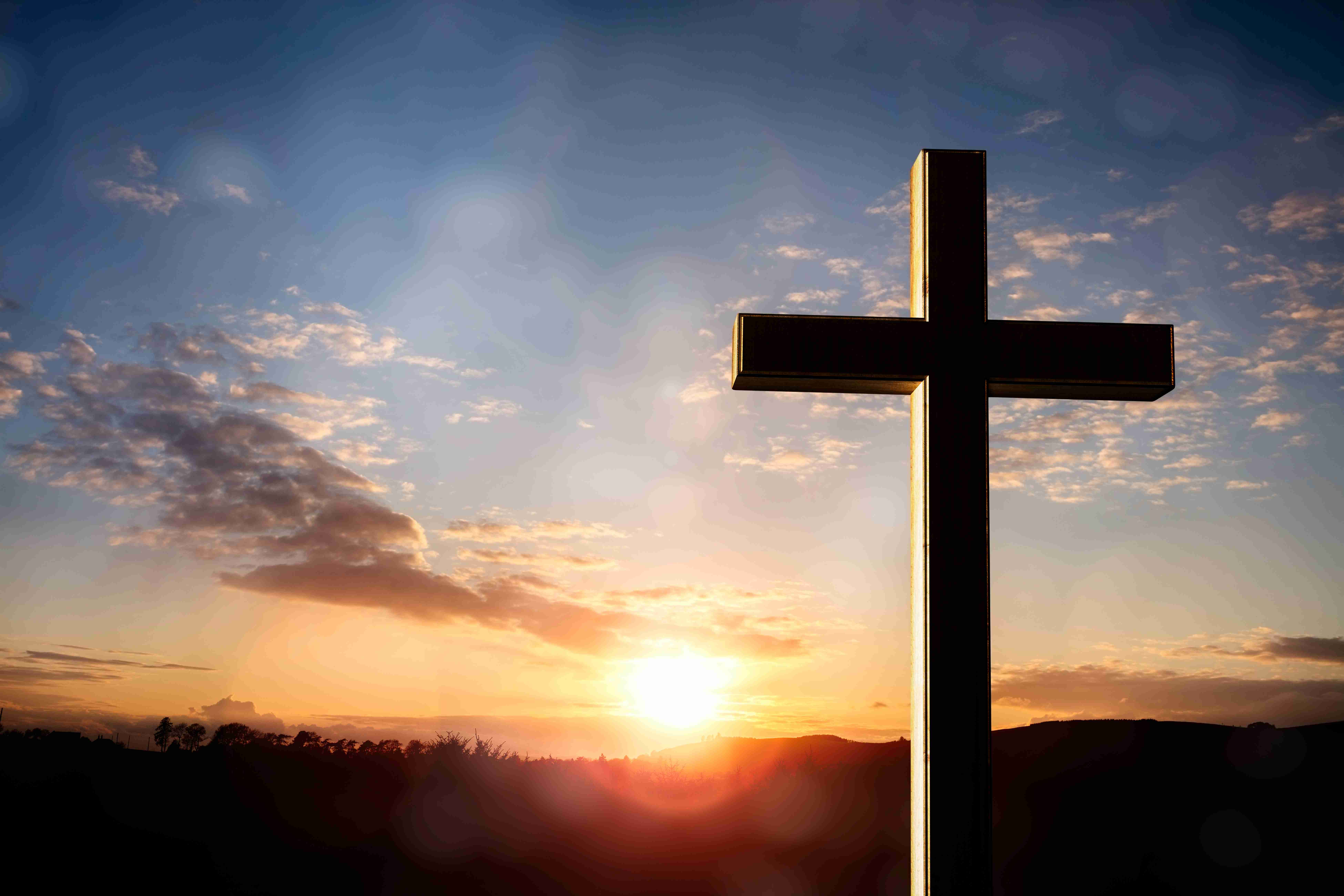 Cross,At,Sunset,,Crucifixion,Of,Jesus,Christ