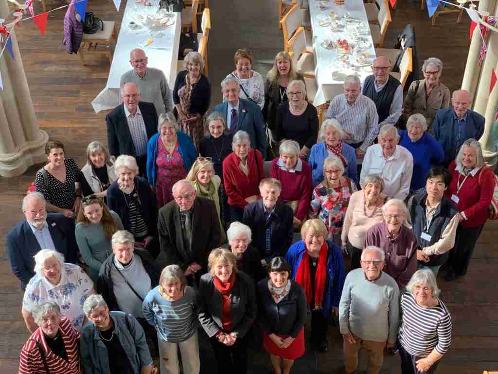 Group of Bath Abbey volunteers