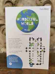 Wonderful World Trail booklet in Bath Abbey