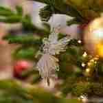 Christmas Tree decorations in Bath Abbey