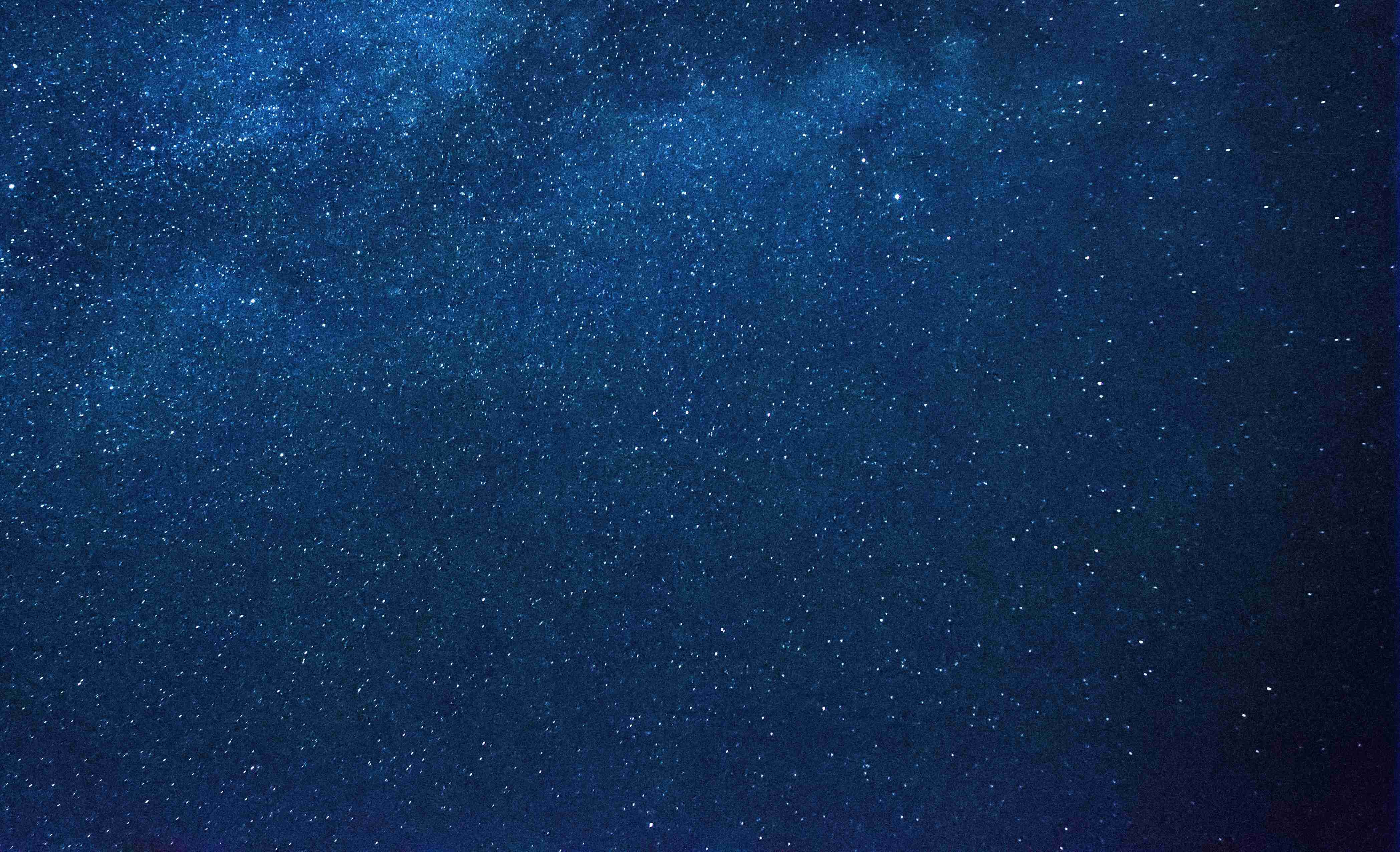 Dark blue sky with stars