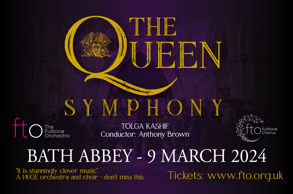 The Queen Symphony 9 March at Bath Abbey